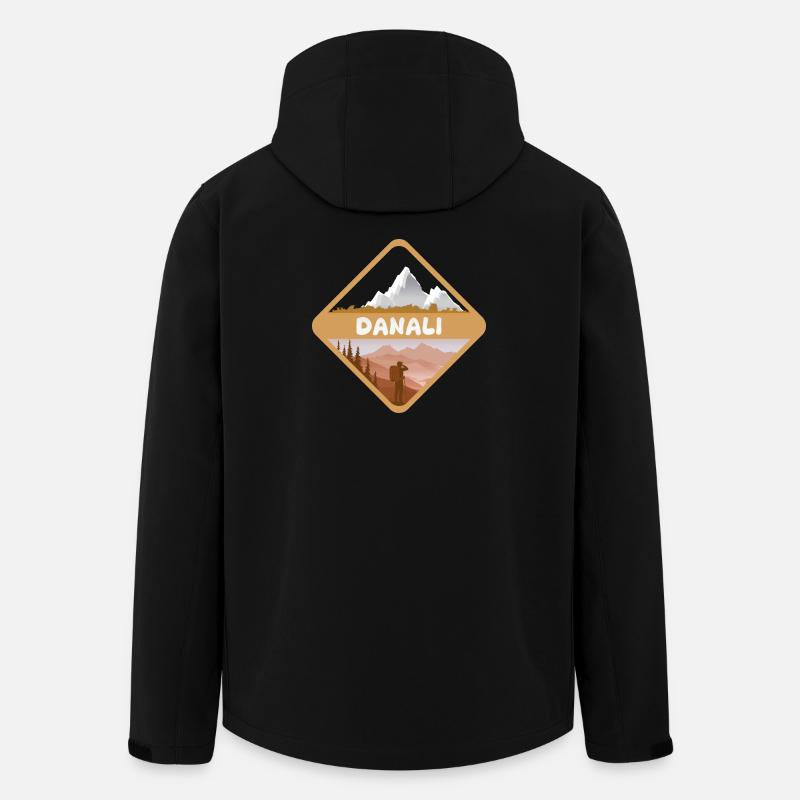 Danali - Men’s Recycled Softshell Jacket by Stanley/Stella - black