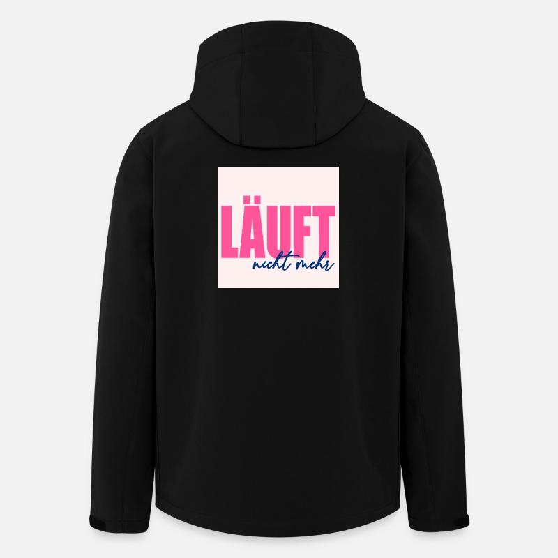 LÄUFT NICHT MEHR - Recycelte Männer Softshell-Jacke von Stanley/Stella - Schwarz