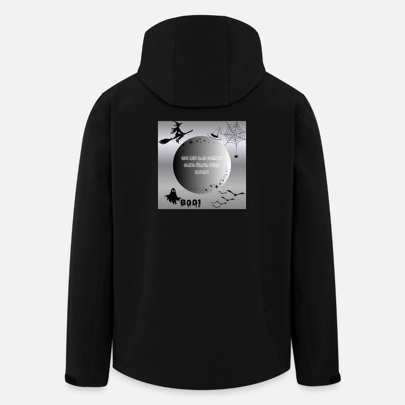 Ganzjährige Hexe Motiv Halloween - Recycelte Männer Softshell-Jacke von Stanley/Stella - Schwarz