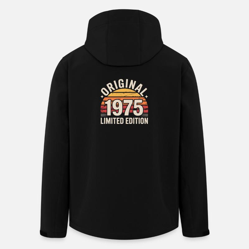 Original 1975 Édition Limitée - Veste softshell homme en polyester recyclé Stanley/Stella - noir