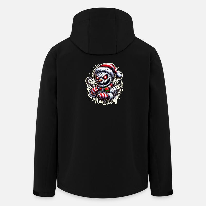 Killer Snowman – Icy Revenge - Men’s Recycled Softshell Jacket by Stanley/Stella - black