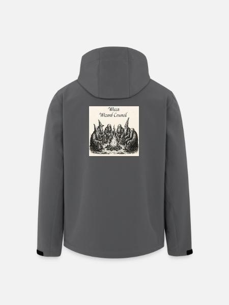 Wicca Wizard Council - Men’s Recycled Softshell Jacket by Stanley/Stella - black
