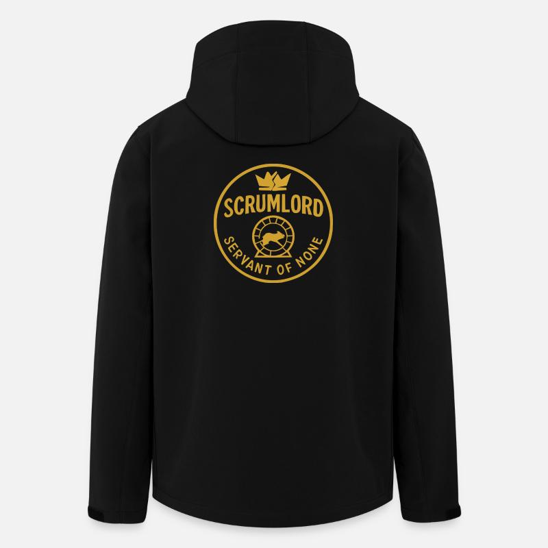 SCRUMLORD per Scrum Master e Coach Agili - Giacca softshell uomo in poliestere riciclato di Stanley/Stella - nero