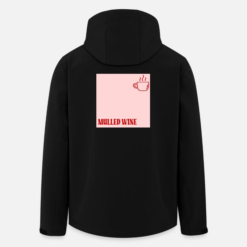 Glühweinbecher - Recycelte Männer Softshell-Jacke von Stanley/Stella - Schwarz