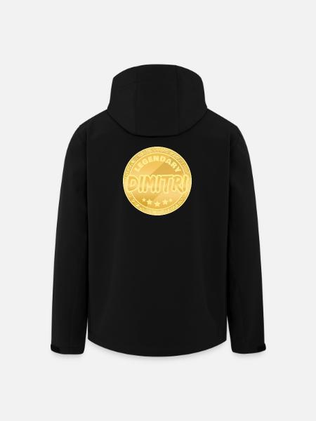 Dimitri - Veste softshell homme en polyester recyclé Stanley/Stella - noir