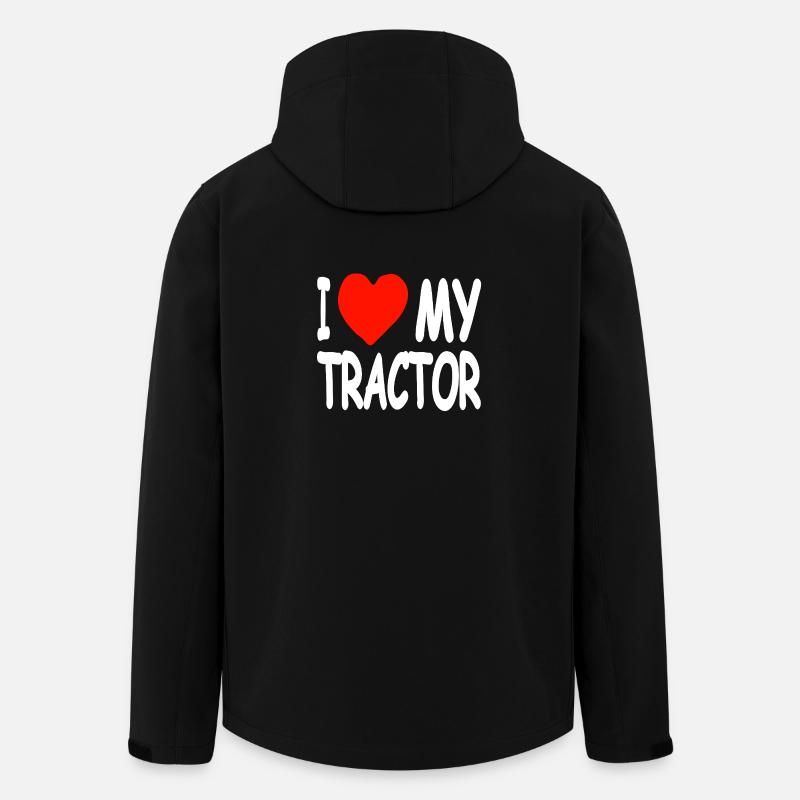 Traktor - Recycelte Männer Softshell-Jacke von Stanley/Stella - Schwarz