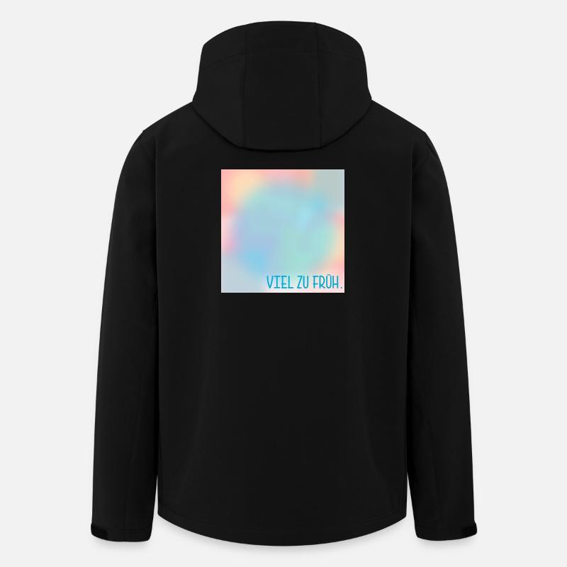TRAUER VIEL ZU FRÜH - Recycelte Männer Softshell-Jacke von Stanley/Stella - Schwarz