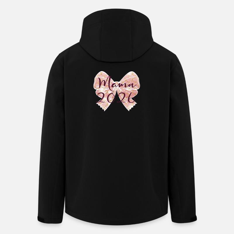 Coquette Mama 2026 - Recycelte Männer Softshell-Jacke von Stanley/Stella - Schwarz