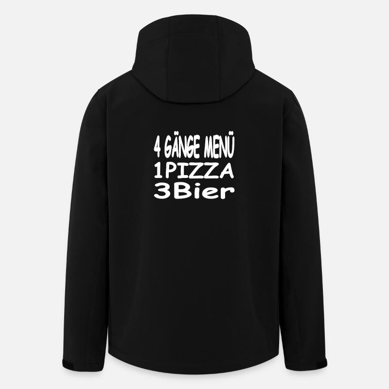 Beer - Men’s Recycled Softshell Jacket by Stanley/Stella - black