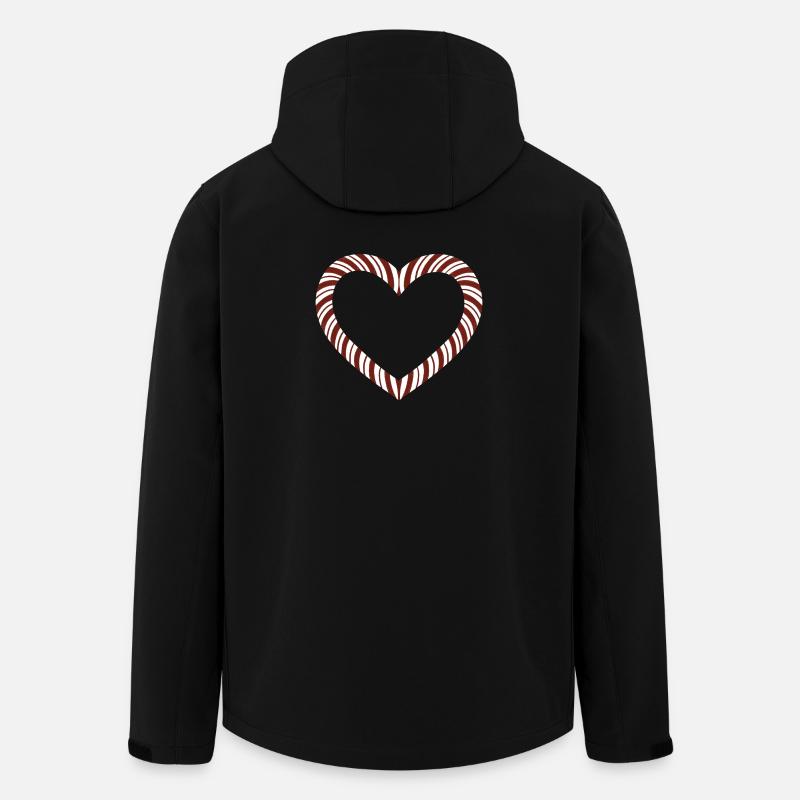 Cœur de canne d’orge - Veste softshell homme en polyester recyclé Stanley/Stella - noir