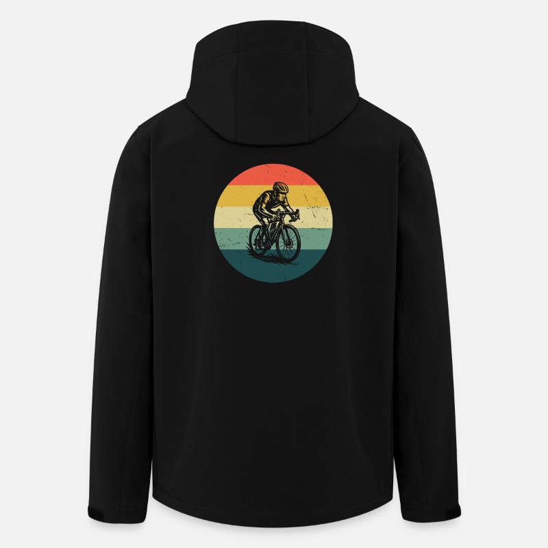 Statement für alle Rennrad - Recycelte Männer Softshell-Jacke von Stanley/Stella - Schwarz