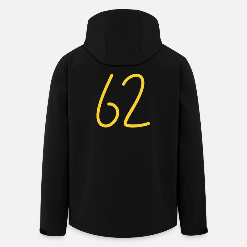 62 - Recycelte Männer Softshell-Jacke von Stanley/Stella - Schwarz