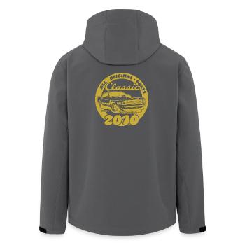 16th Birthday - Classic Musclecar 02/2010 - Men’s Recycled Softshell Jacket by Stanley/Stella - black - Back - AI Model Male 185 light (185cm)