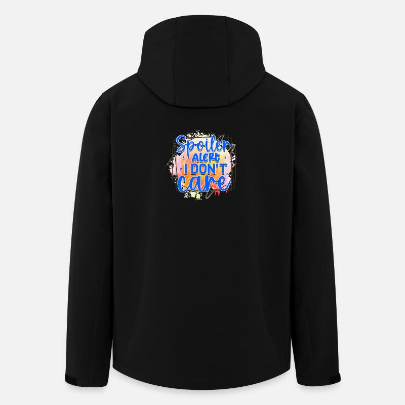 Spoiler: Es ist mir egal - Recycelte Männer Softshell-Jacke von Stanley/Stella - Schwarz