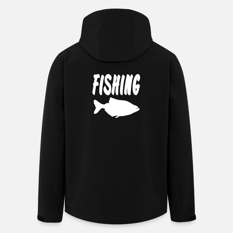 Angling - Men’s Recycled Softshell Jacket by Stanley/Stella - black