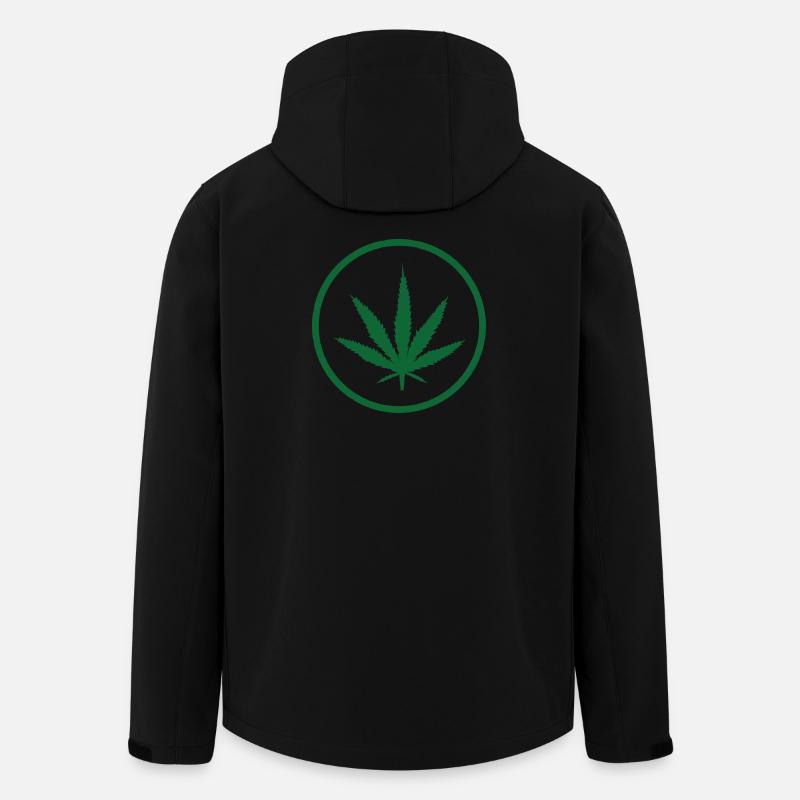 Cannabis – Weed – Legalisierung - Recycelte Männer Softshell-Jacke von Stanley/Stella - Schwarz