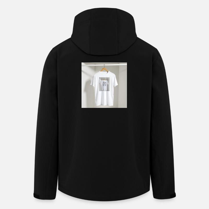 Framed Reflection Tee - Men’s Recycled Softshell Jacket by Stanley/Stella - black