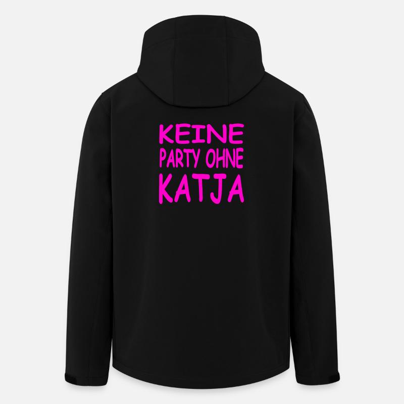Katja - Men’s Recycled Softshell Jacket by Stanley/Stella - black