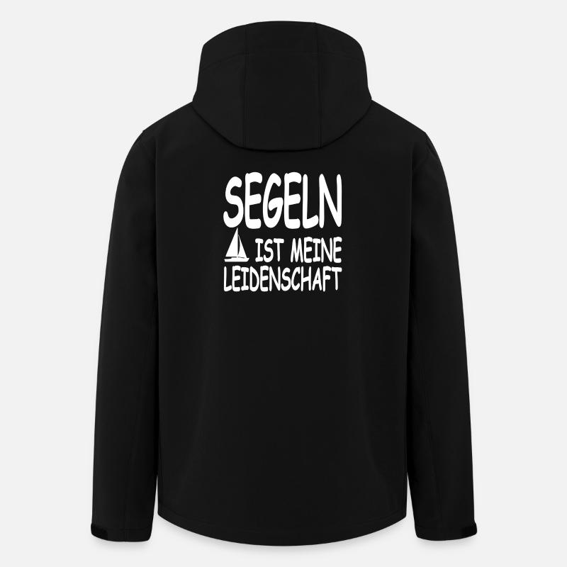 Sail - Men’s Recycled Softshell Jacket by Stanley/Stella - black