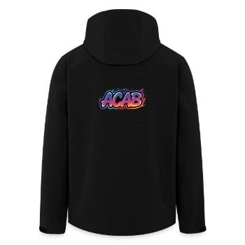 ACAB - T-shirt Anti-Cops - Veste softshell homme en polyester recyclé Stanley/Stella - noir - Dos - AI Model Male 185 light (185cm)