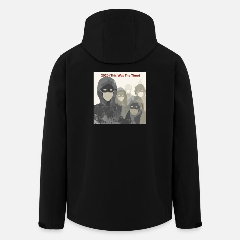 Masked Collective 2020 - Recycelte Männer Softshell-Jacke von Stanley/Stella - Schwarz