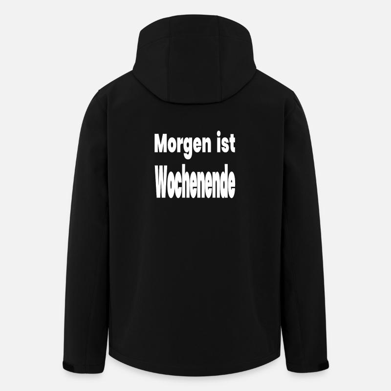 Weekend - Veste softshell homme en polyester recyclé Stanley/Stella - noir