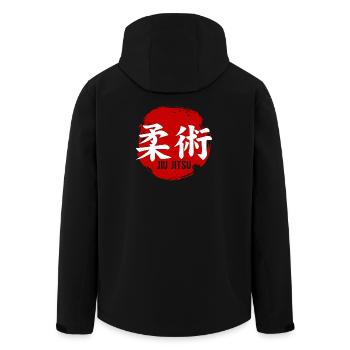 Jiu Jitsu Martial Arts Gym GYM - Men’s Recycled Softshell Jacket by Stanley/Stella - black - Back - AI Model Male 185 light (185cm)