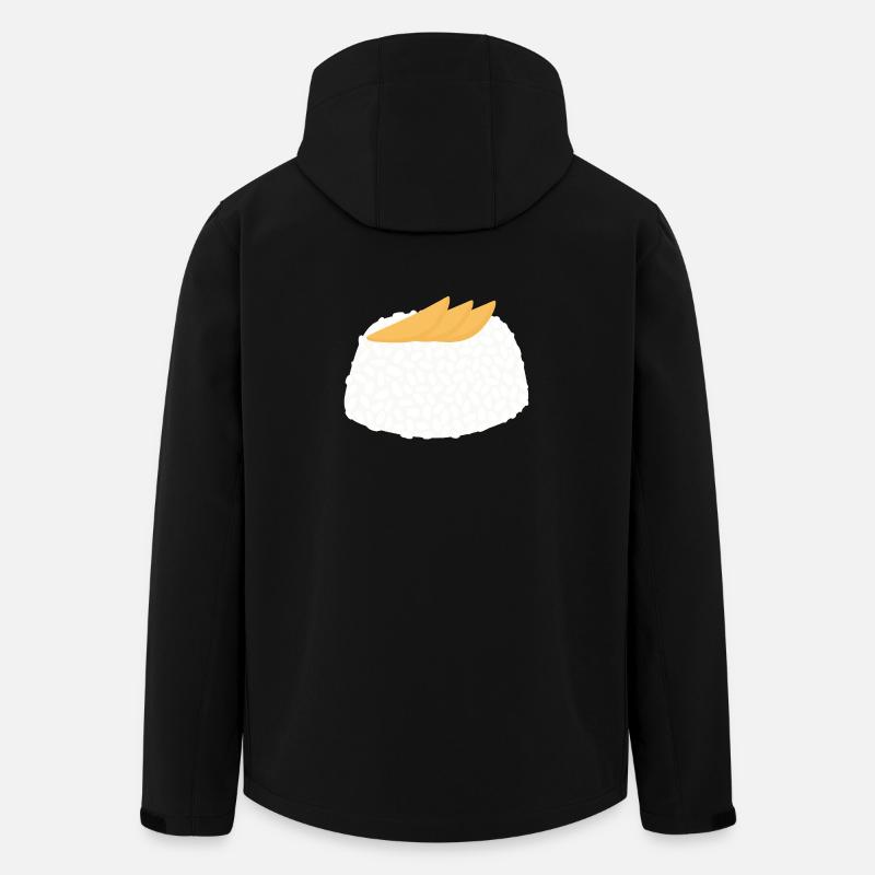 mango sticky rice - Men’s Recycled Softshell Jacket by Stanley/Stella - black