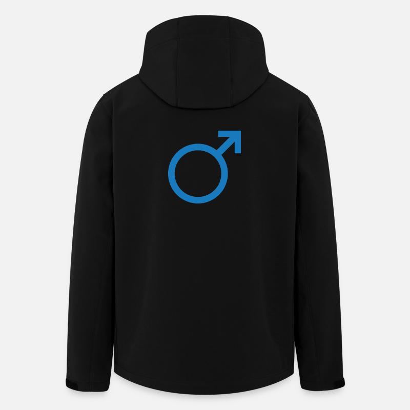 Männliches Geschlecht - Recycelte Männer Softshell-Jacke von Stanley/Stella - Schwarz