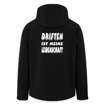 dériver - Veste softshell homme en polyester recyclé Stanley/Stella - noir - Dos - AI Model Male 185 light (185cm)