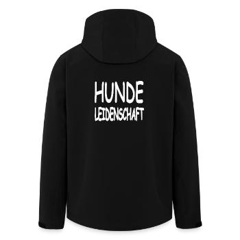 canine - Veste softshell homme en polyester recyclé Stanley/Stella - noir - Dos - AI Model Male 185 light (185cm)