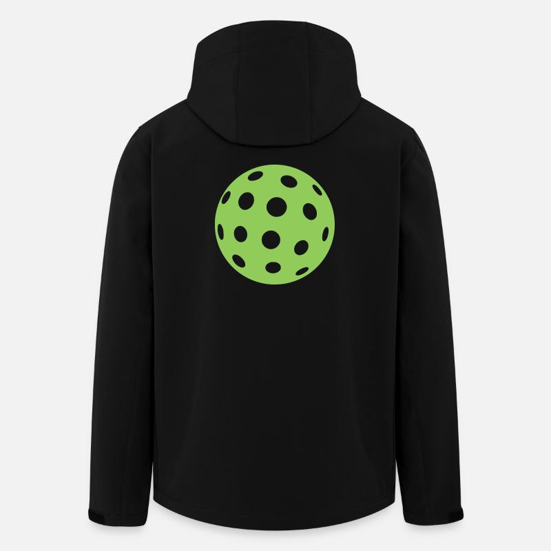 Pickleball - Veste softshell homme en polyester recyclé Stanley/Stella - noir