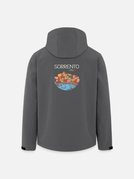 Sorrente - Veste softshell homme en polyester recyclé Stanley/Stella - noir