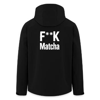 Matcha Rebellion T-shirt - Veste softshell homme en polyester recyclé Stanley/Stella - noir - Dos - AI Model Male 185 light (185cm)