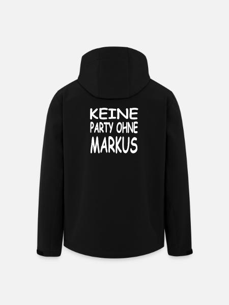 Markus - Recycelte Männer Softshell-Jacke von Stanley/Stella - Schwarz