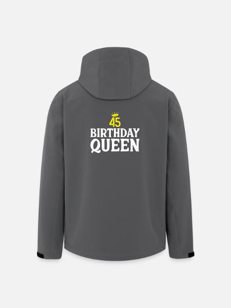 45 anniversaire Cadeaux - Veste softshell homme en polyester recyclé Stanley/Stella - noir