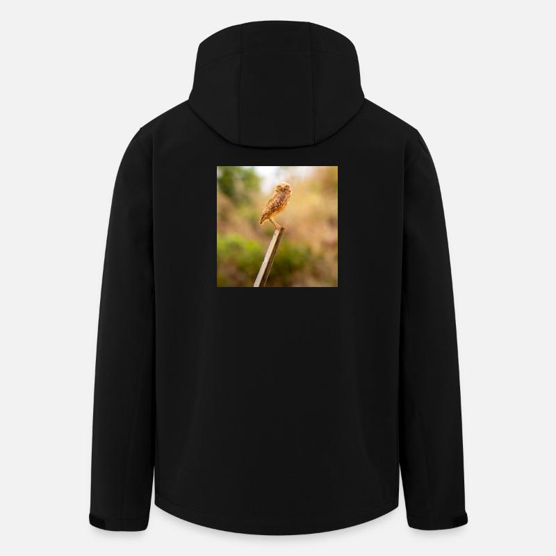 it's nice - Men’s Recycled Softshell Jacket by Stanley/Stella - black