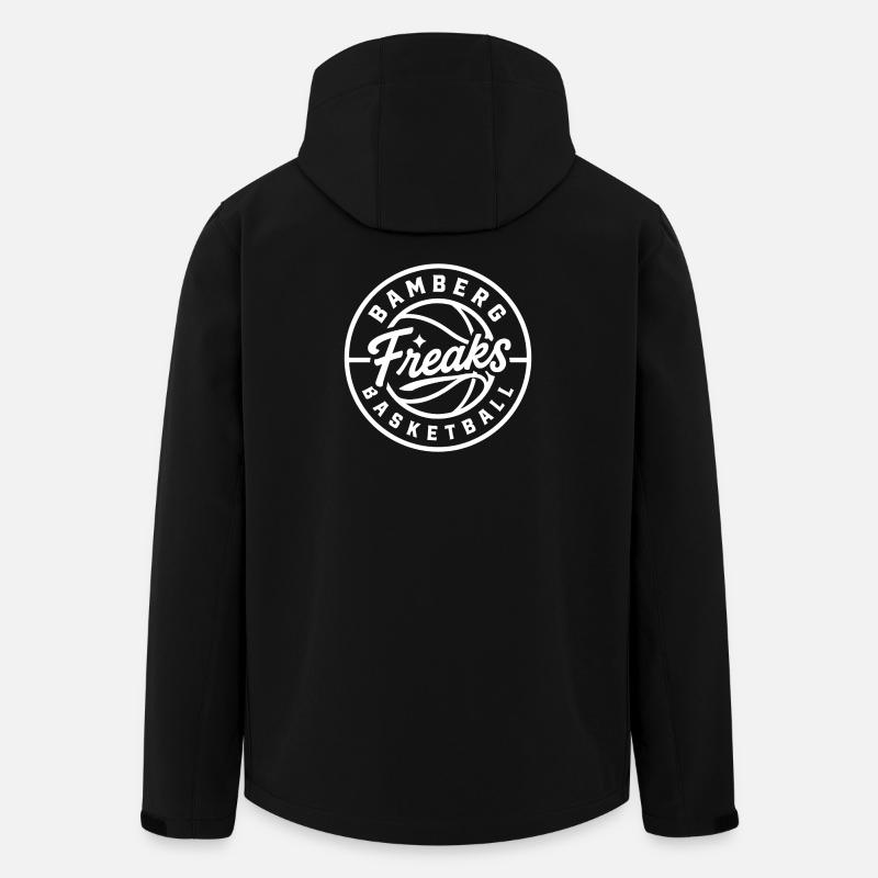 Bamberg Basketball Freaks - Recycelte Männer Softshell-Jacke von Stanley/Stella - Schwarz