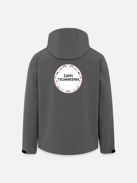 Gesellin Zahntechnikerin - Recycelte Männer Softshell-Jacke von Stanley/Stella - Schwarz
