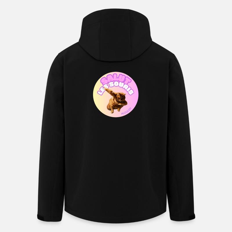 Hallo mäuse#loulou - Recycelte Männer Softshell-Jacke von Stanley/Stella - Schwarz