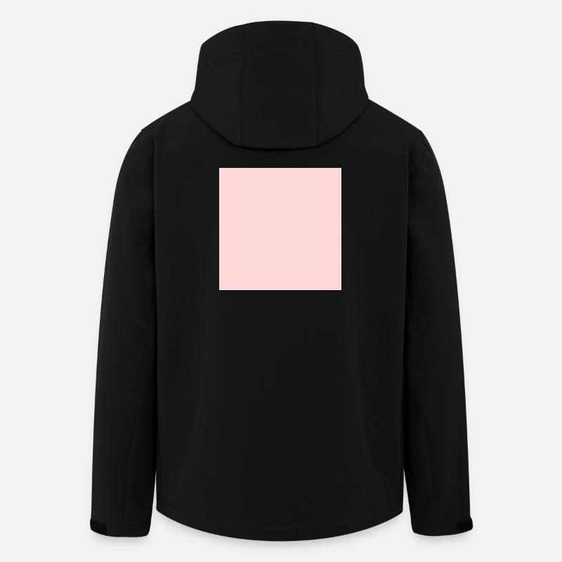 rosa Hintergrund Textur Vorlage personalisieren - Recycelte Männer Softshell-Jacke von Stanley/Stella - Schwarz