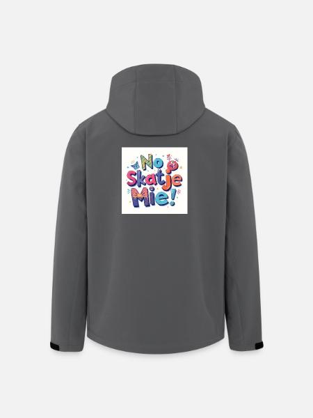 No Skate Me! - Men’s Recycled Softshell Jacket by Stanley/Stella - black