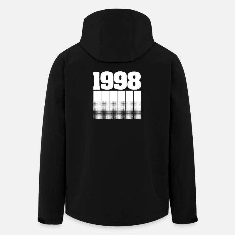 Anniversaire 1998 - Veste softshell homme en polyester recyclé Stanley/Stella - noir