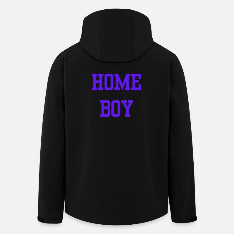 HB Home Boy Hamburg - Men’s Recycled Softshell Jacket by Stanley/Stella - black