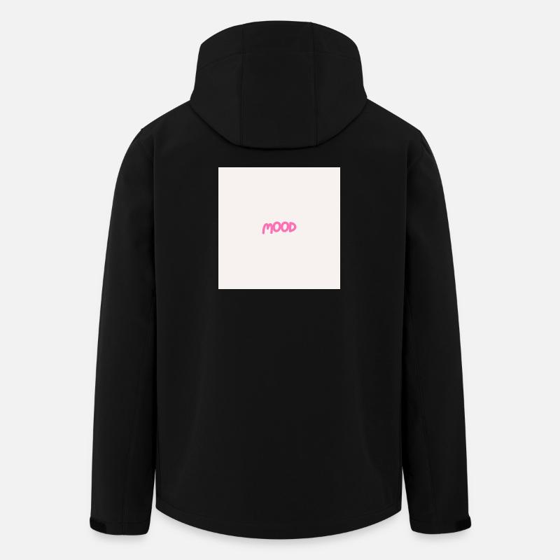 "MOOD" Graphic Tee Design - Veste softshell homme en polyester recyclé Stanley/Stella - noir