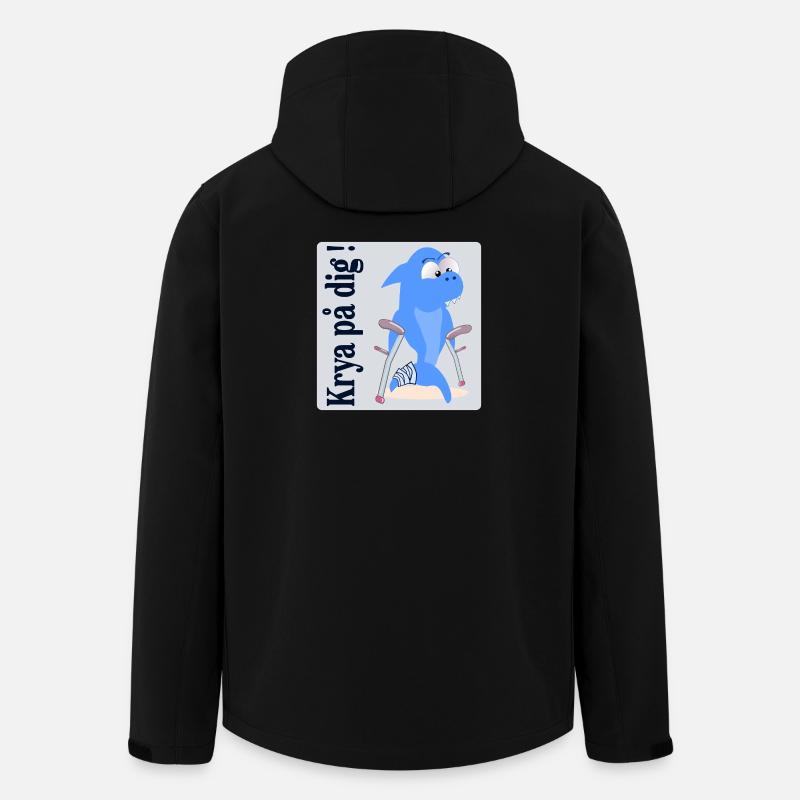 Get well kids - Men’s Recycled Softshell Jacket by Stanley/Stella - black
