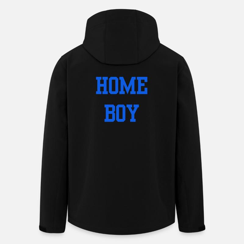 HB Home Boy Hamburg - Men’s Recycled Softshell Jacket by Stanley/Stella - black