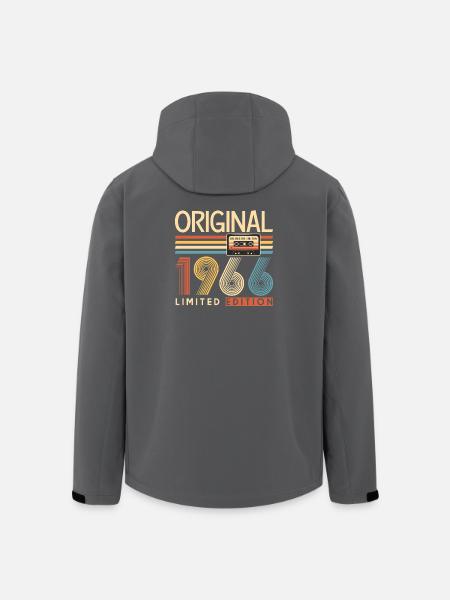 60 years, 60th anniversary - Men’s Recycled Softshell Jacket by Stanley/Stella - black