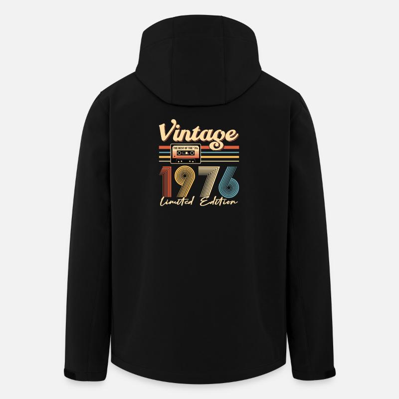 50-jähriges Jubiläum - Recycelte Männer Softshell-Jacke von Stanley/Stella - Schwarz