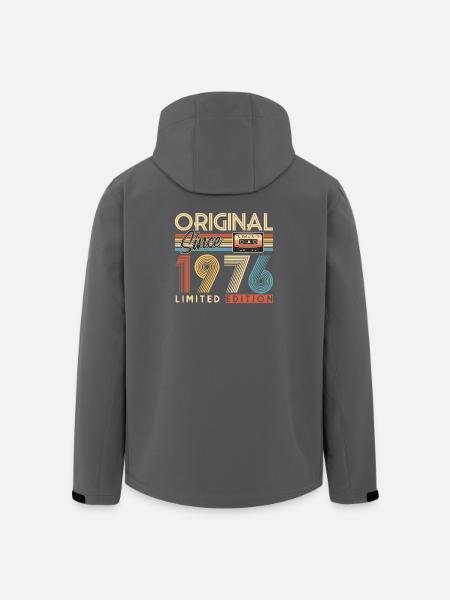 50th birthday, 50 years - Men’s Recycled Softshell Jacket by Stanley/Stella - black